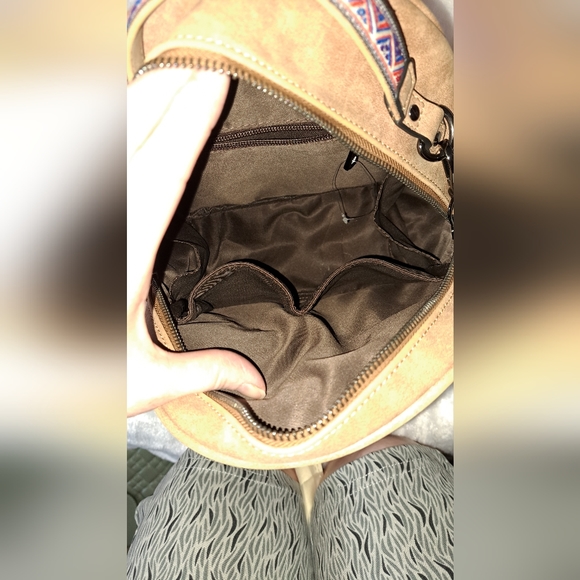 IMITATION SUEDE BACKPACK PURSE - Picture 12 of 14